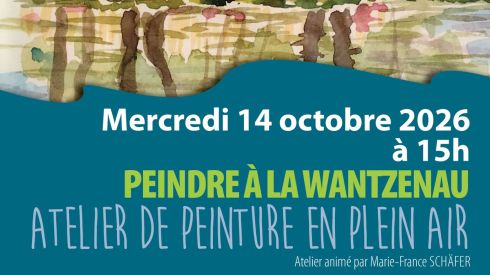 Atelier de peinture en plein air